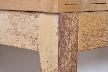 和製ヴィンテージ　昭和レトロ　KIHARA　ナラ材製　小物収納に最適な図書館のカードケース　(R-087819)