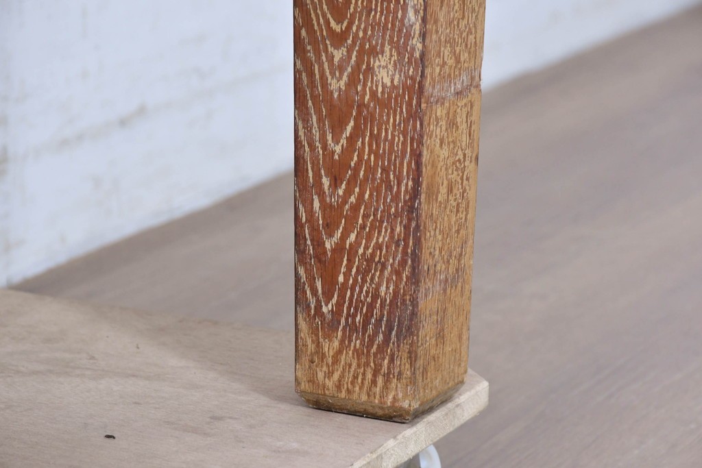 和製ヴィンテージ　昭和レトロ　KIHARA　ナラ材製　小物収納に最適な図書館のカードケース　(R-087819)