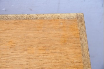 和製ヴィンテージ　昭和レトロ　KIHARA　ナラ材製　卓上収納におすすめの図書館のカードケース　(R-087820)