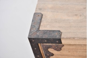 和製アンティーク　明治期から大正期　総桐材　重ね秋田箪笥　(R-087824)