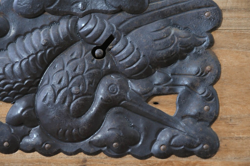 和製アンティーク　明治期から大正期　総桐材　重ね秋田箪笥　(R-087824)