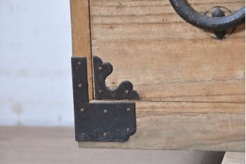 和製アンティーク　明治期から大正期　総桐材　重ね秋田箪笥　(R-087824)