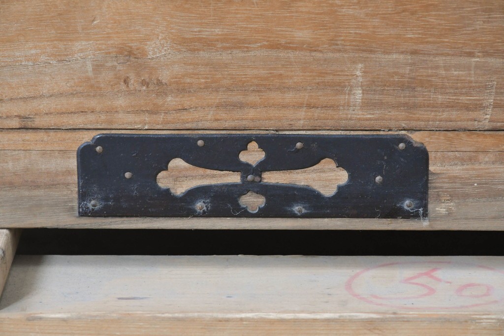 和製アンティーク　明治期から大正期　総桐材　重ね秋田箪笥　(R-087824)