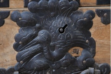 和製アンティーク　明治期から大正期　総桐材　重ね秋田箪笥　(R-087824)