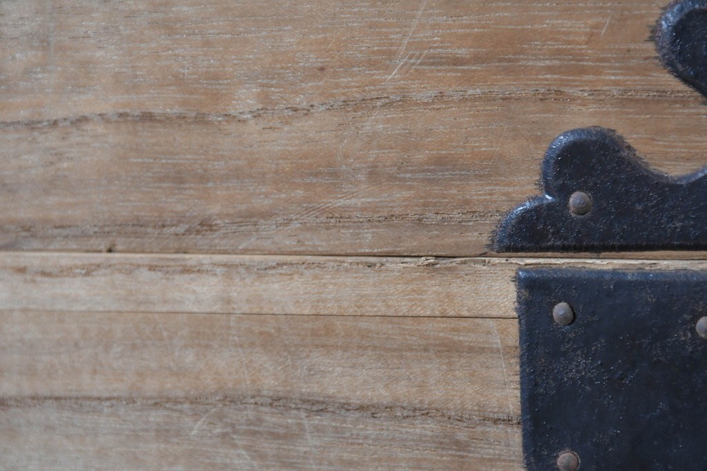 和製アンティーク　明治期から大正期　総桐材　重ね秋田箪笥　(R-087824)