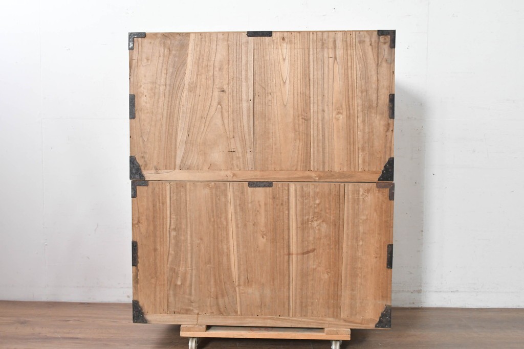 和製アンティーク　明治期から大正期　総桐材　重ね秋田箪笥　(R-087824)