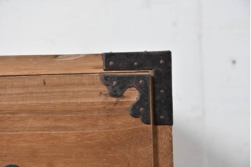 和製アンティーク　明治期から大正期　総桐材　秋田箪笥ローボード　(R-087825)