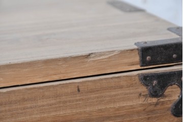 和製アンティーク　明治期から大正期　総桐材　秋田箪笥ローボード　(R-087825)