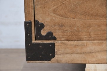 和製アンティーク　明治期から大正期　総桐材　秋田箪笥ローボード　(R-087825)