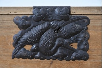 和製アンティーク　明治期から大正期　総桐材　秋田箪笥ローボード　(R-087825)