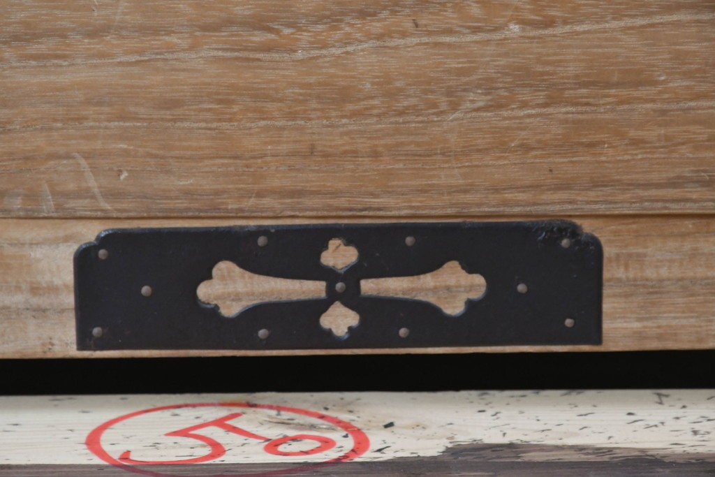 和製アンティーク　明治期から大正期　総桐材　秋田箪笥ローボード　(R-087825)