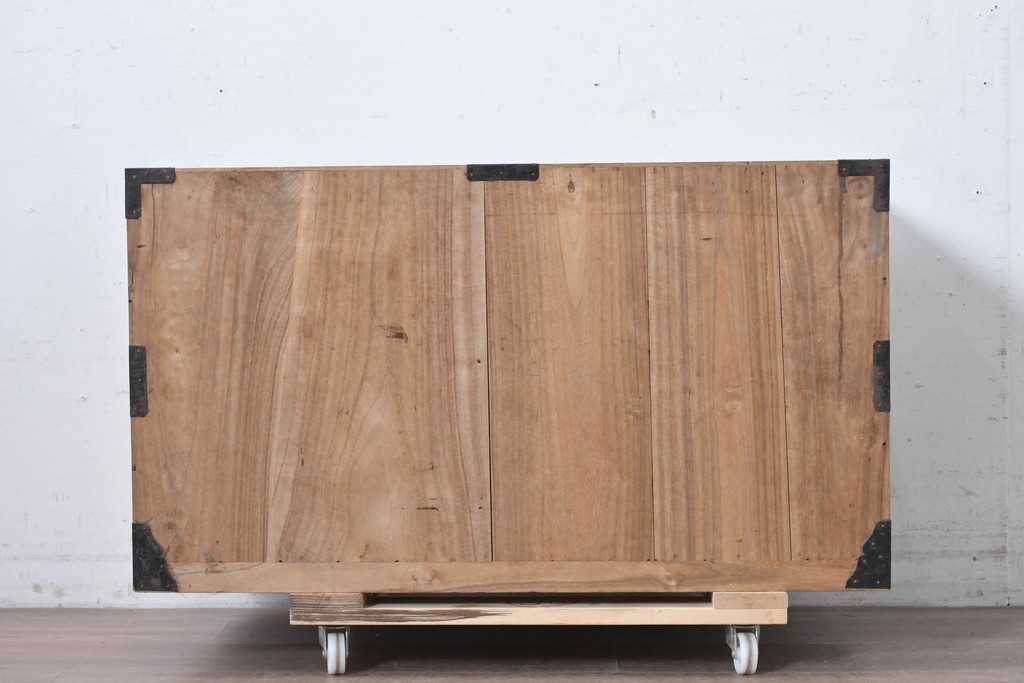 和製アンティーク　明治期から大正期　総桐材　秋田箪笥ローボード　(R-087825)