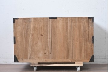 和製アンティーク　明治期から大正期　総桐材　秋田箪笥ローボード　(R-087825)