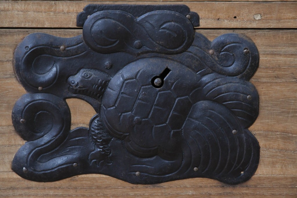 和製アンティーク　明治期から大正期　総桐材　秋田箪笥ローボード　(R-087826)