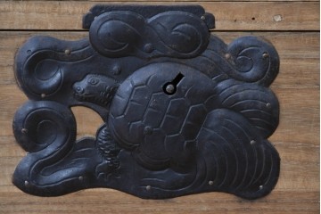 和製アンティーク　明治期から大正期　総桐材　秋田箪笥ローボード　(R-087826)