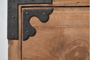 和製アンティーク　明治期から大正期　総桐材　秋田箪笥ローボード　(R-087826)