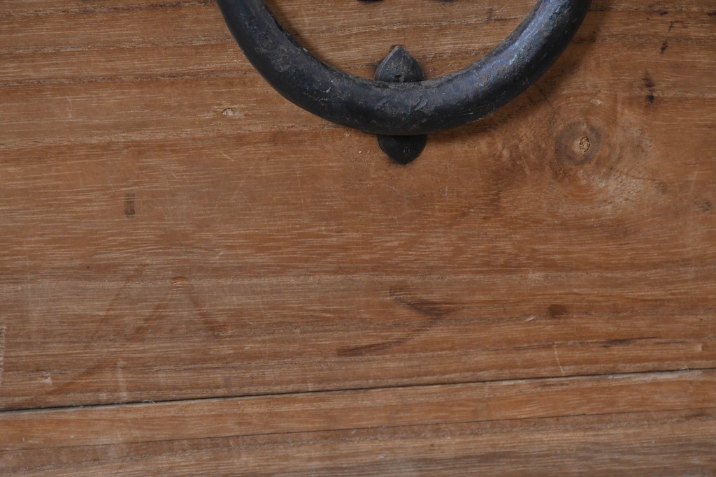 和製アンティーク　明治期から大正期　総桐材　秋田箪笥ローボード　(R-087826)