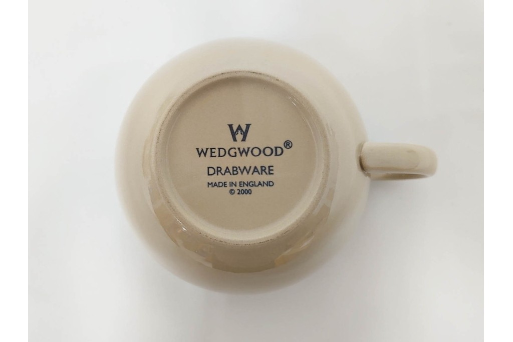 希少　イギリスヴィンテージ　WEDGWOOD(ウェッジウッド)　DRABWARE(ドラブウェア)　トリオ6客セット　(R-087842)