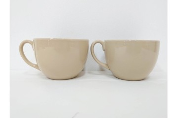 希少　イギリスヴィンテージ　WEDGWOOD(ウェッジウッド)　DRABWARE(ドラブウェア)　トリオ6客セット　(R-087842)