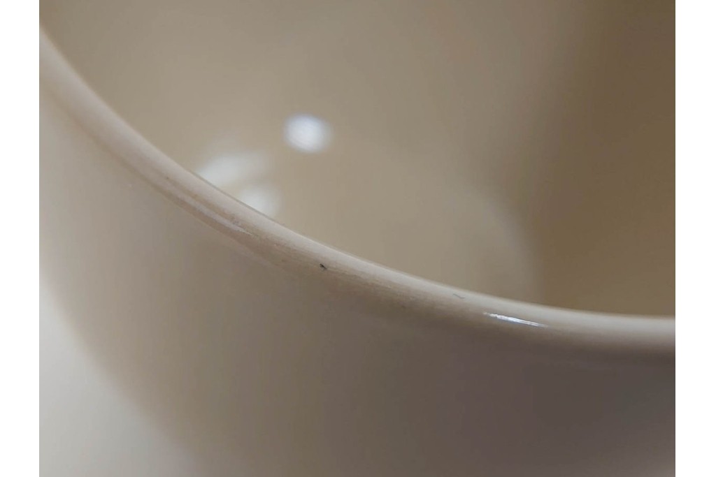希少　イギリスヴィンテージ　WEDGWOOD(ウェッジウッド)　DRABWARE(ドラブウェア)　トリオ6客・プレート6点セット　(R-087843)