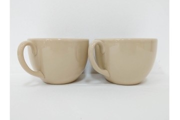 希少　イギリスヴィンテージ　WEDGWOOD(ウェッジウッド)　DRABWARE(ドラブウェア)　トリオ6客・プレート6点セット　(R-087843)