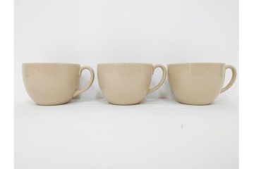 希少　イギリスヴィンテージ　WEDGWOOD(ウェッジウッド)　DRABWARE(ドラブウェア)　トリオ6客・プレート6点セット　(R-087844)