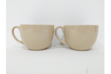 希少　イギリスヴィンテージ　WEDGWOOD(ウェッジウッド)　DRABWARE(ドラブウェア)　トリオ6客・プレート6点セット　(R-087844)