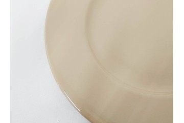 希少　イギリスヴィンテージ　WEDGWOOD(ウェッジウッド)　DRABWARE(ドラブウェア)　直径約21cm　クリームベージュカラーのプレート6点セット　(R-087845)