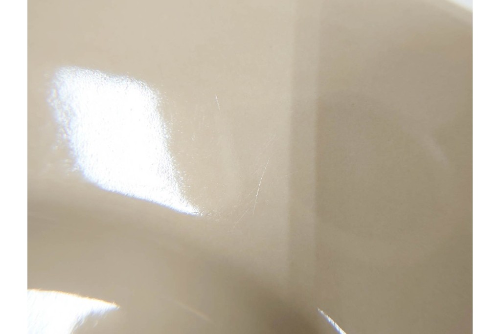 希少　イギリスヴィンテージ　WEDGWOOD(ウェッジウッド)　DRABWARE(ドラブウェア)　直径約21cm(小)・約23cm(大)　クリームベージュカラーのプレート8点セット　(R-087846)