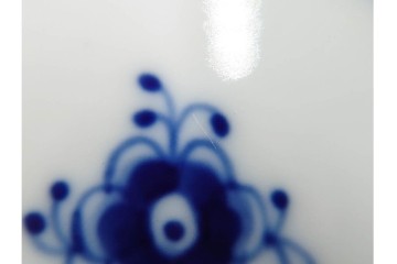 デンマーク製　ROYAL COPENHAGEN(ロイヤルコペンハーゲン)　ブルーフルーテッド　ハーフレース　コーヒーカップ&ソーサー5客セット　定価(5客合計)約13万7千円　(R-087855)