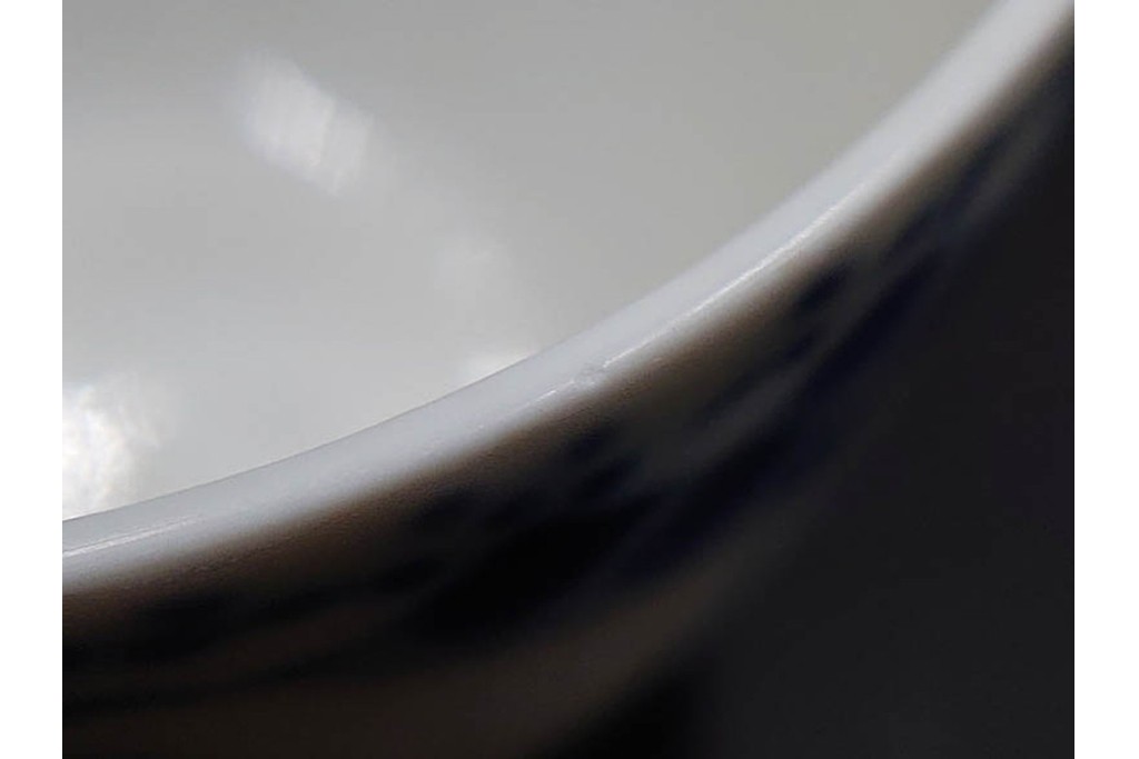 デンマーク製　ROYAL COPENHAGEN(ロイヤルコペンハーゲン)　ブルーフルーテッド　ハーフレース　コーヒーカップ&ソーサー5客セット　定価(5客合計)約13万7千円　(R-087855)