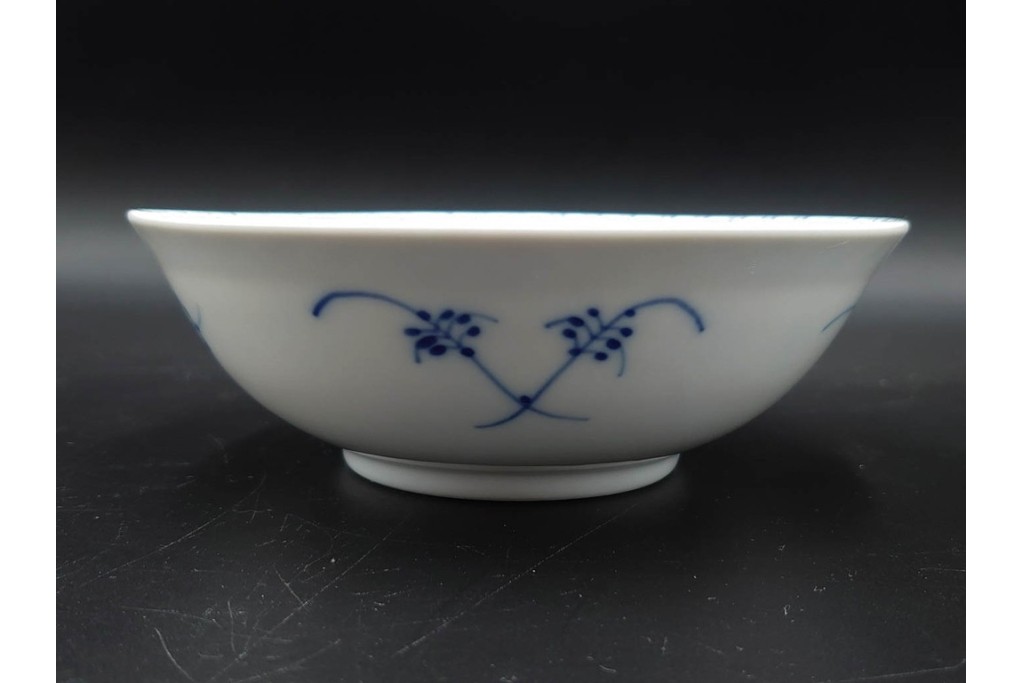 デンマーク製　ROYAL COPENHAGEN(ロイヤルコペンハーゲン)　ブルーフルーテッド　ハーフレース　約16cm　ボウル3点セット　定価(3点合計)約8万2千円　(R-087865)