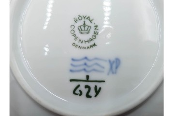 デンマーク製　ROYAL COPENHAGEN(ロイヤルコペンハーゲン)　ブルーフルーテッド　ハーフレース　約16cm　ボウル3点セット　定価(3点合計)約8万2千円　(R-087865)
