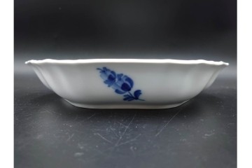デンマーク製　ROYAL COPENHAGEN(ロイヤルコペンハーゲン)　ブルーフラワー　カーブ　プレート5枚セット　(R-087867)
