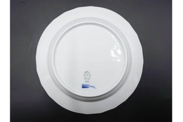 デンマーク製　ROYAL COPENHAGEN(ロイヤルコペンハーゲン)　ブルーフラワー　カーブ　プレート5枚セット　(R-087867)