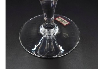 フランス　Baccarat(バカラ)　パルメ　繊細な装飾が上品なワイングラス1点・シャンパングラス2点セット　(R-087868)