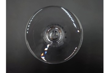 フランス　Baccarat(バカラ)　パルメ　繊細な装飾が上品なワイングラス1点・シャンパングラス2点セット　(R-087868)