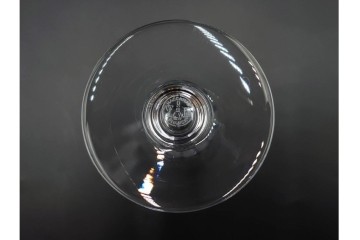 フランス　Baccarat(バカラ)　パルメ　繊細な装飾が上品なワイングラス1点・シャンパングラス2点セット　(R-087868)