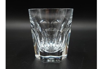フランス　Baccarat(バカラ)　アルクール　重厚感のあるカットが美しいタンブラー4点セット　(R-087869)