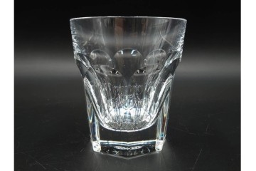 フランス　Baccarat(バカラ)　アルクール　重厚感のあるカットが美しいタンブラー4点セット　(R-087869)