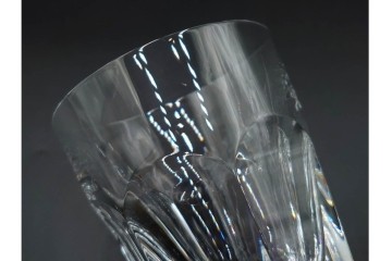 フランス　Baccarat(バカラ)　アルクール　重厚感のあるカットが美しいタンブラー4点セット　(R-087869)