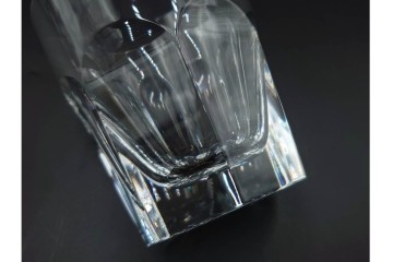 フランス　Baccarat(バカラ)　アルクール　重厚感のあるカットが美しいタンブラー4点セット　(R-087869)