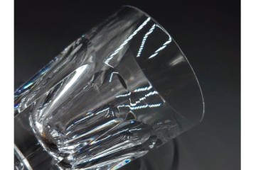 フランス　Baccarat(バカラ)　アルクール　重厚感のあるカットが美しいタンブラー4点セット　(R-087869)