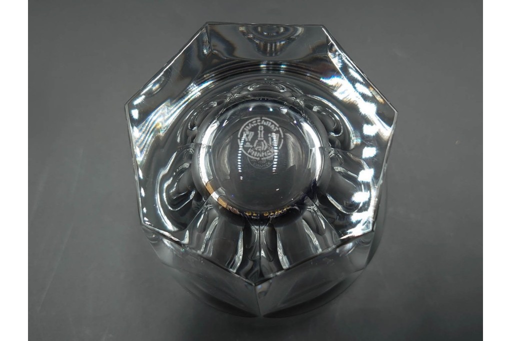 フランス　Baccarat(バカラ)　アルクール　重厚感のあるカットが美しいタンブラー4点セット　(R-087869)