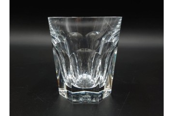 フランス　Baccarat(バカラ)　アルクール　重厚感のあるカットが美しいタンブラー4点セット　(R-087869)
