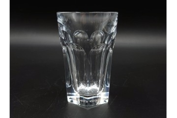 フランス　Baccarat(バカラ)　アルクール　重厚感のあるカットが美しいタンブラー4点セット　(R-087869)
