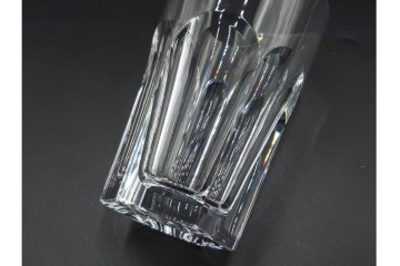 フランス　Baccarat(バカラ)　アルクール　重厚感のあるカットが美しいタンブラー4点セット　(R-087869)