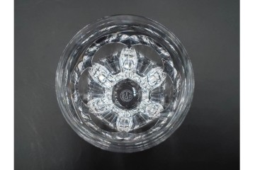 フランス　Baccarat(バカラ)　アルクール　重厚感のあるカットが美しいタンブラー4点セット　(R-087869)