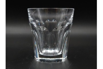 フランス　Baccarat(バカラ)　アルクール　重厚感のあるカットが美しいタンブラー4点セット　(R-087870)