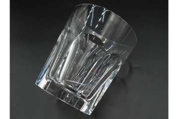 フランス　Baccarat(バカラ)　アルクール　重厚感のあるカットが美しいタンブラー4点セット　(R-087870)